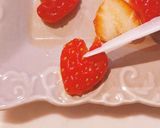 ハート型いちご♡可愛い苺の切り方 離乳食作り方6写真