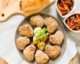 65℃ハートハンバーグきのこトマトソース作り方38写真