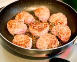 65℃ハートハンバーグきのこトマトソース作り方21写真