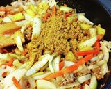 バルサミコカレー炒め。作り方7写真