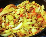 バルサミコカレー炒め。作り方8写真