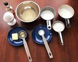 オーブンで作る☆焼きドーナツ♪作り方1写真