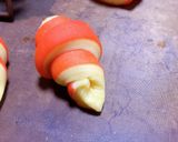 【冷蔵発酵】赤いバイカラークロワッサン作り方42写真