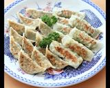 舞茸と菊芋入り焼き餃子作り方12写真