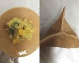 餃子の皮で簡単♪ノンフライ・サモサ作り方3写真