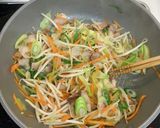 低糖質*豆腐干の塩焼きそば風作り方5写真