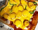 朝食ピザパン作り方5写真