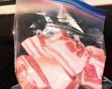 レンジと市販のタレで作る豚の角煮風作り方1写真