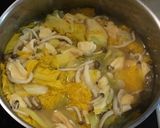 油揚げとネギと白菜の生姜スープ作り方6写真