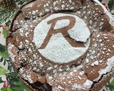 バレンタインケーキ　気持ちを粉砂糖で！作り方7写真