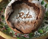 バレンタインケーキ　気持ちを粉砂糖で！作り方11写真