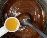 ほろ苦ココア生地のチョコレートタルト作り方8写真