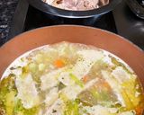 体調整える鶏スープ手作り麺☆アメリカン作り方8写真