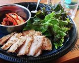 おうち居酒屋★塩麹鶏むね肉の韓国風作り方7写真