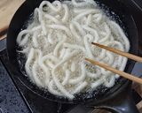 葱たっぷりの鶏しゃぶと揚げうどん作り方14写真