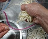 葱たっぷりの鶏しゃぶと揚げうどん作り方13写真