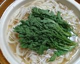 葱たっぷりの鶏しゃぶと揚げうどん作り方16写真