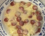 スパイシーソーセージの塩餅ピザ作り方7写真