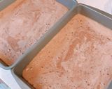 大量！Wチョコクリームの、生チョコサンド作り方20写真