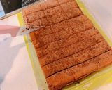 大量！Wチョコクリームの、生チョコサンド作り方41写真