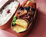 大人の和牛しぐれ煮弁当★スタミナニンニク作り方10写真