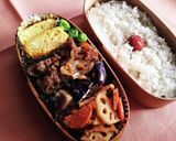 大人の和牛しぐれ煮弁当★スタミナニンニク作り方11写真