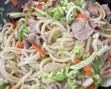冷凍うどんde焼きうどん作り方4写真