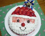 サンタさんのクリスマスケーキ作り方8写真