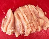 鶏むね肉と豆腐のチキンナゲット作り方1写真