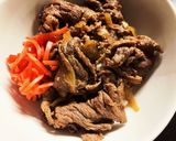 忙しい日に★基本の牛丼作り方6写真