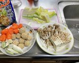 肉団子と野菜の鍋つゆ!(^^)!作り方2写真