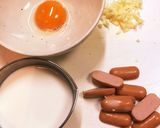 ウニ風味カルボナーラ作り方1写真