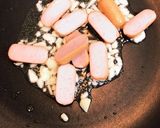 ウニ風味カルボナーラ作り方4写真
