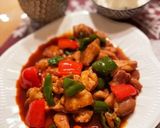 鶏肉とピーマンのケチャップ炒め作り方34写真