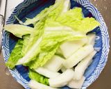 隙間埋め白菜彩野菜オイ甘酢温野菜サラダ作り方3写真