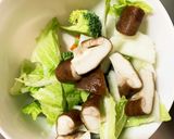 隙間埋め白菜彩野菜オイ甘酢温野菜サラダ作り方5写真