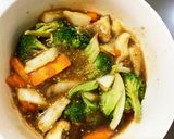 隙間埋め白菜彩野菜オイ甘酢温野菜サラダ作り方9写真