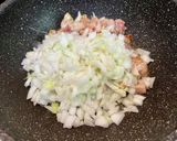 新玉ねぎの甘み♪和風チキンライス作り方3写真