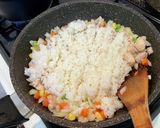 新玉ねぎの甘み♪和風チキンライス作り方5写真