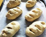 HBで朝焼きくるみレーズンパン作り方10写真