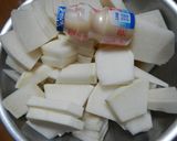 桜島大根で‥「煮干し大根」作りました。作り方1写真