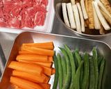 根菜☆牛肉とごぼうと人参と。八幡巻作り方1写真