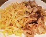 ◆簡単♡豚肉とキャベツのオムレツ◆作り方3写真