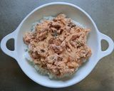 簡単がっつり♪サバキムチ丼☆作り方3写真