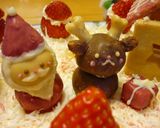 ＊サンタさんのクリスマスケーキ＊作り方1写真