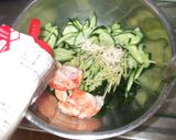 胡瓜わかめマヨネーズあえ♪簡単おかか作り方3写真