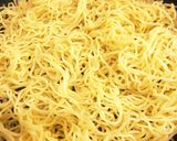 レタスの生姜風味あんかけ焼きそば作り方2写真