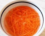 レンチン5分　ひじき煮物　人参、大豆作り方1写真