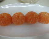 レンジで簡単！みかん大福作り方1写真