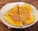 【簡単】電子レンジで、かぼちゃの煮付け作り方2写真